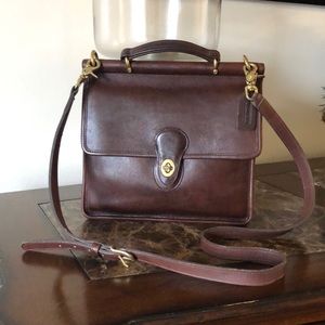 Vintage Coach Saddle Bag!!
